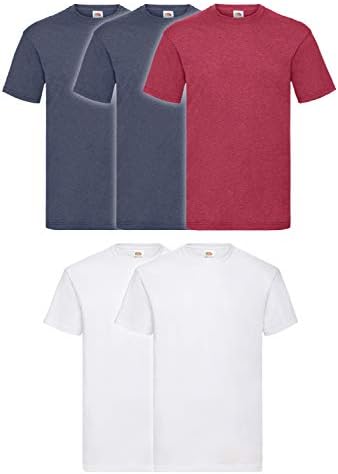 Camiseta para hombre Fruit of the Loom (paquete de 5 unidades)