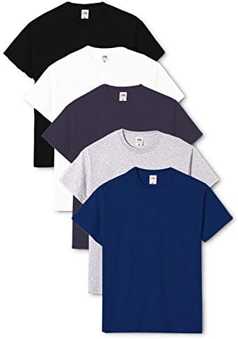 Camiseta para hombre Fruit of the Loom (paquete de 5 unidades)