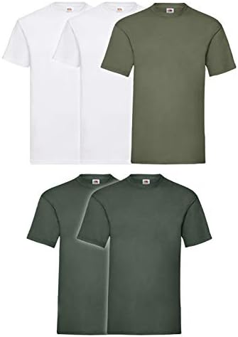 Camiseta para hombre Fruit of the Loom (paquete de 5 unidades)