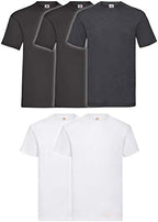 Camiseta para hombre Fruit of the Loom (paquete de 5 unidades)