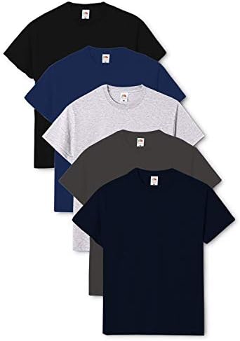 Camiseta para hombre Fruit of the Loom (paquete de 5 unidades)