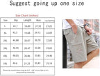 Pantalones cortos casuales para hombre, hechos de 100 %, con bolsillos con cremallera y una cintura ajustable con cordón